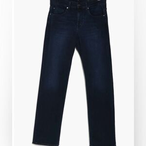 7 For All Mankind Straight Cut Dark Wash Men’s Jeans, Size 34x32